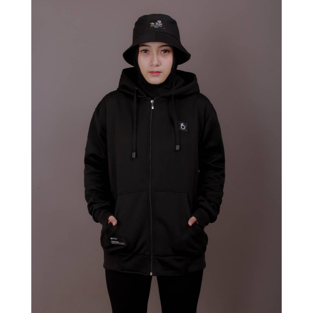 Zipper Hoodie Polos High Quality Premium Distro-Zipper Pria dan wanita