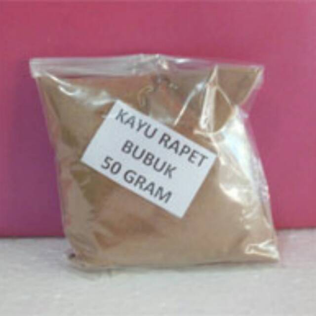 

Kayu rapet bubuk 50 gram