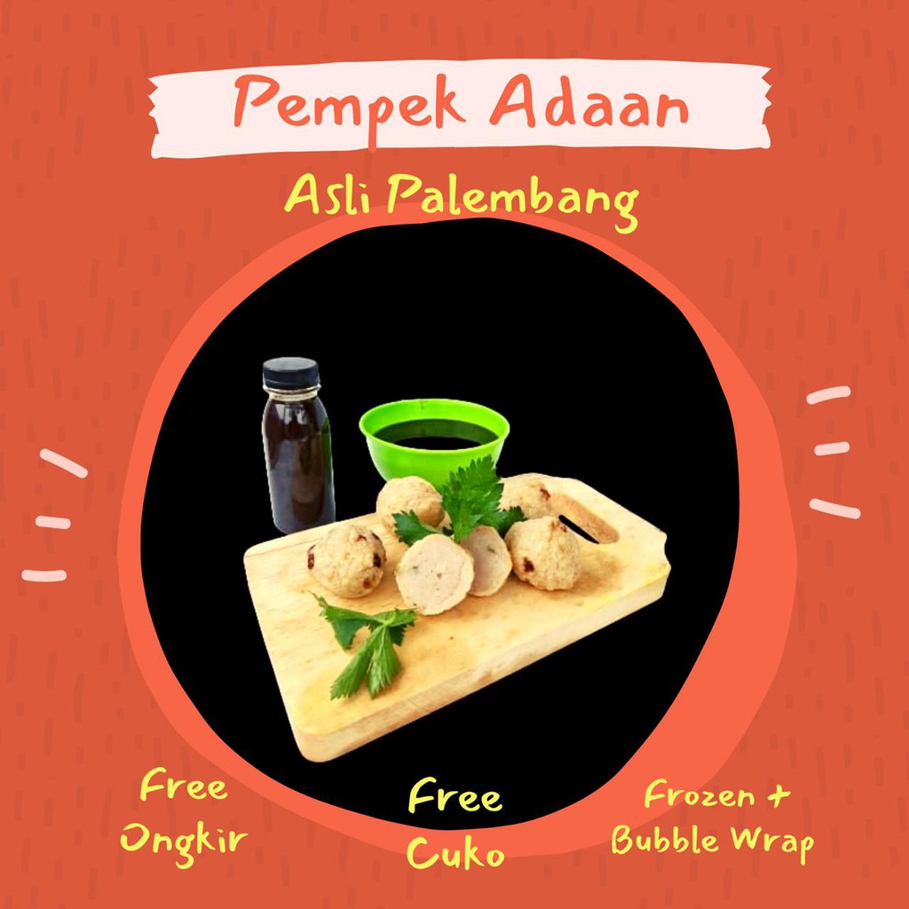 

Pempek Palembang Paket Adaan Empek Empek MPEKMPEK Mpek2 FROZEN ASLI Palembang TERENAK