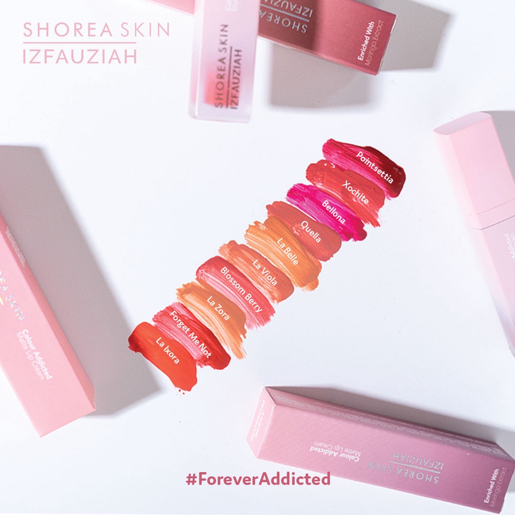 Lip Cream Hybrid Makeup - Skincare Di Dalam Makeup Shorea Skin