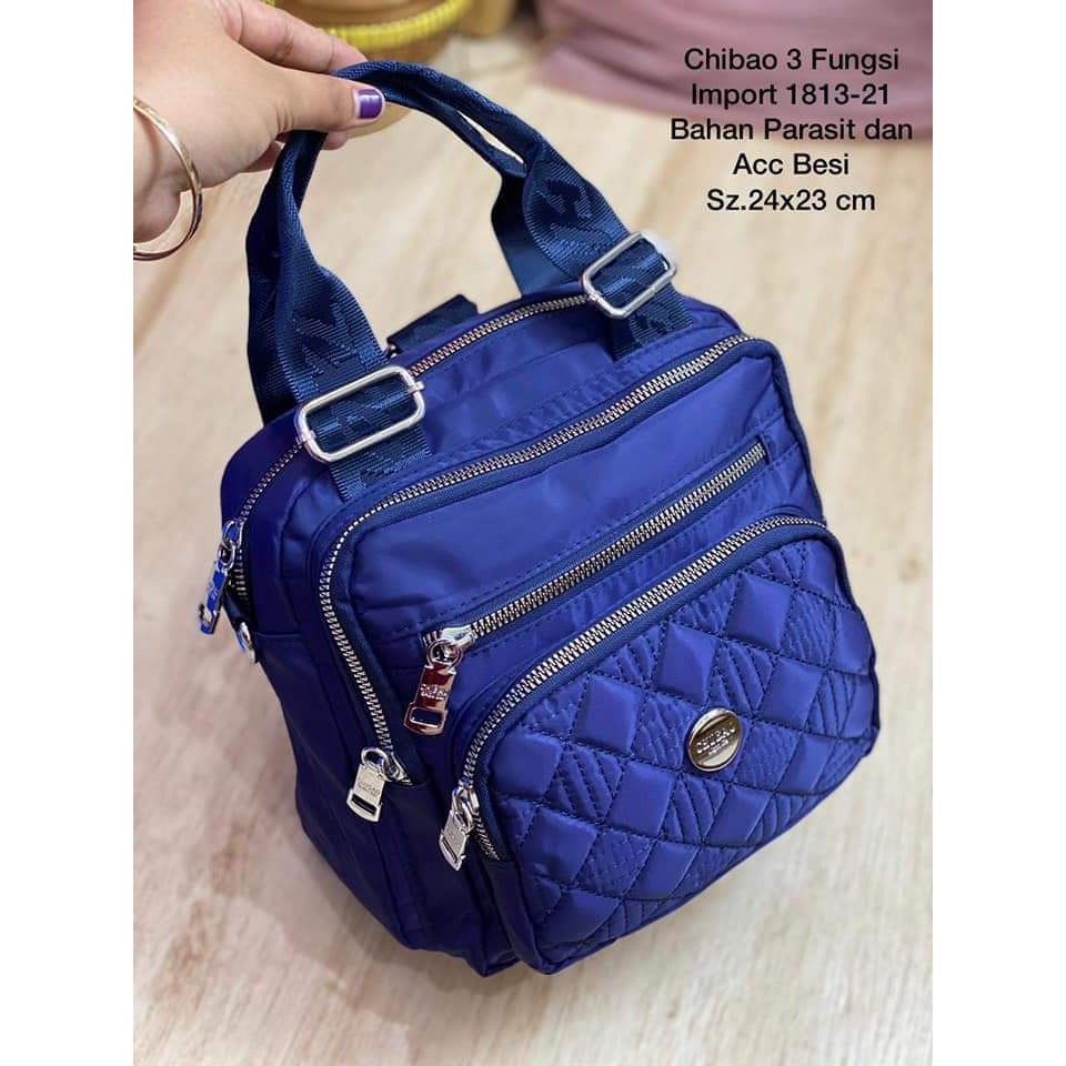 Tas Wanita Multifungsi Chibao 3in1 kode 1813-8 size 24x24x10 cm Tas Wanita 3in1 BISA BAYAR DITEMPAT!