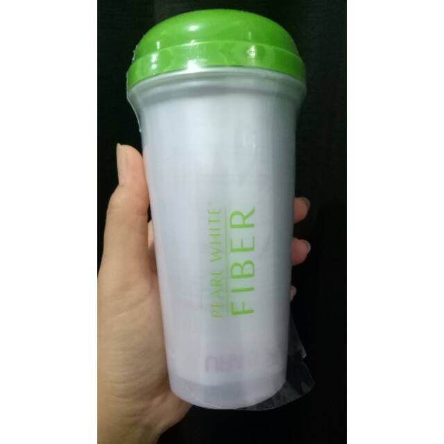 GELAS SHAKER PEARL WHITE FIBER