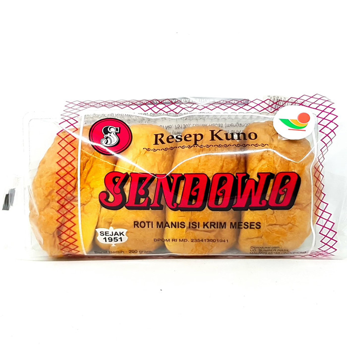 

SENDOWO ROTI MANIS ISI KRIM MESES 200gr | RESEP KUNO TERMURAH MURAH ASLI ISI 4pcs EXPIRED LAMA