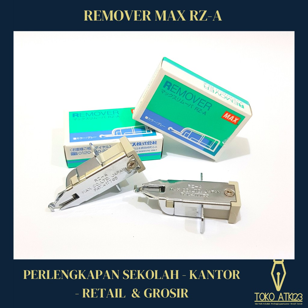 Remover / Staples Remover / Pencabut Staples Merk Max RZ-A