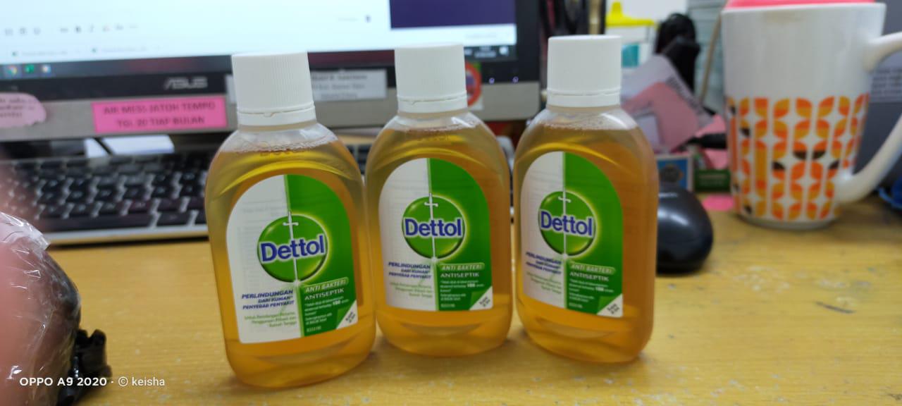 Dettol Anti Septic 45ml 95ml 245ml 495ml 750ml / Antiseptik / Detol Anti Bakteri