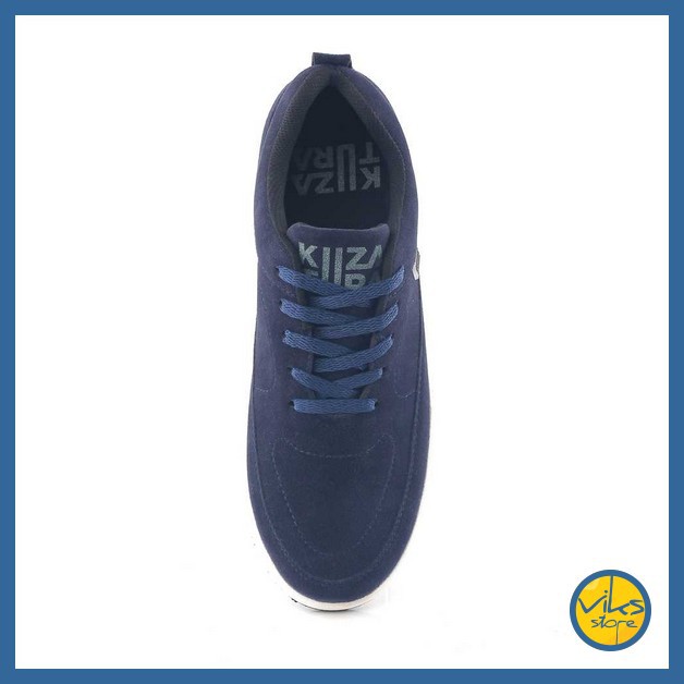 Sepatu Sneakers Pria Cowok Tali Style Casual Unisex Distro Kuzatura Suede Lokal Premium Elegan