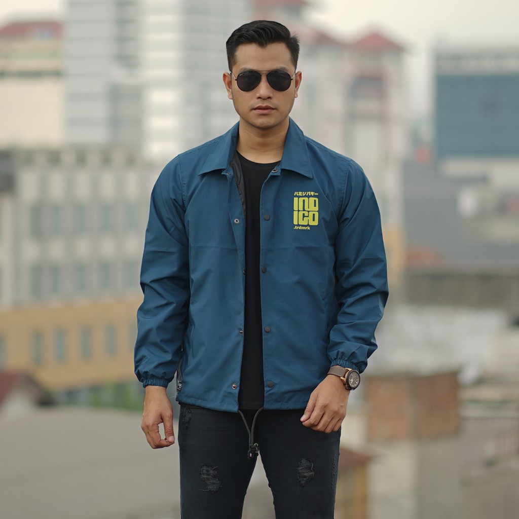 INST JAKET COACH ORIGINAL INDIGO BANE