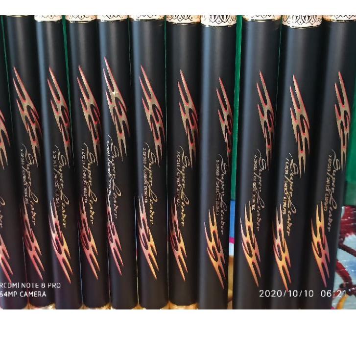 Menarik.. tegek xcross super leader  tegek 6h rasa 7h 19t kaku packing pipa pvc bonus carbon solid