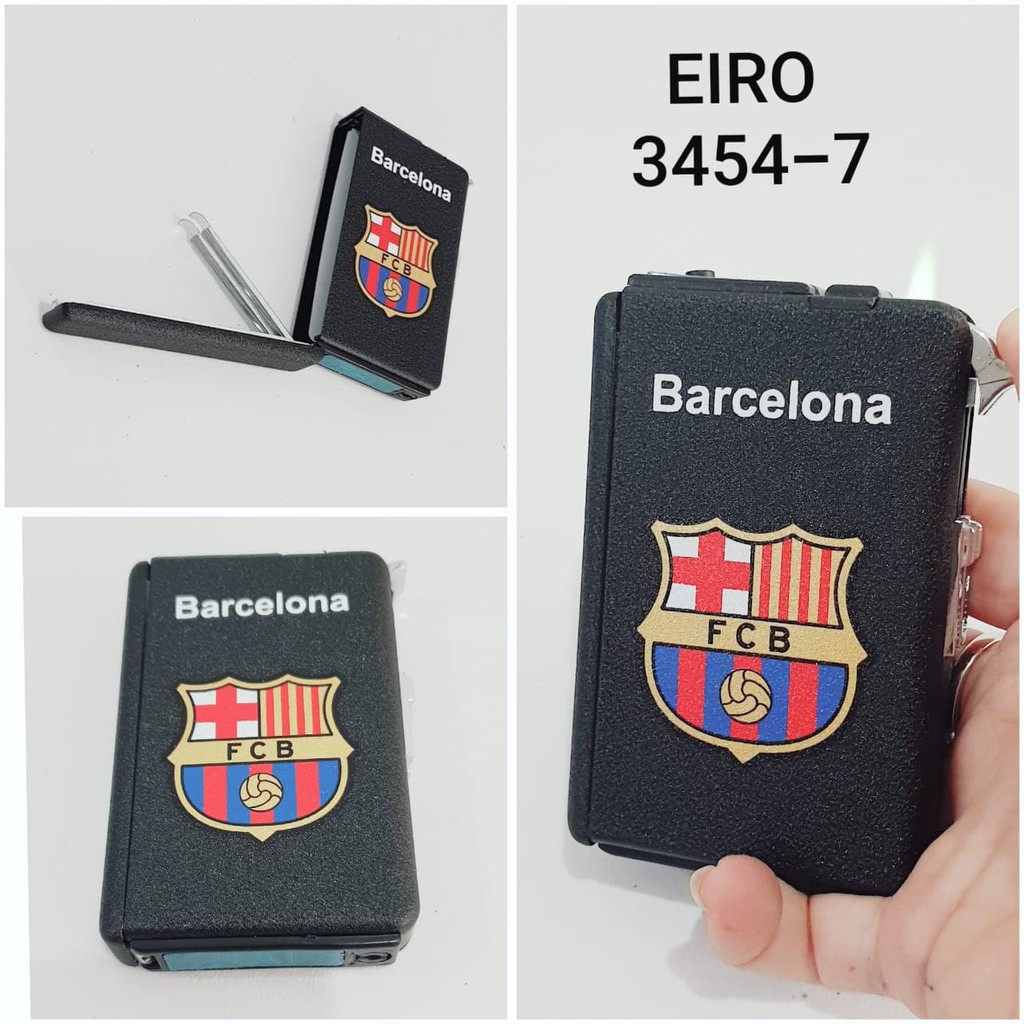 Promo Terbaru! KOTAK ROK0K KOREK CLUB BOLA BARCA 3454-7 / TEMPAT ROK0K BARCA