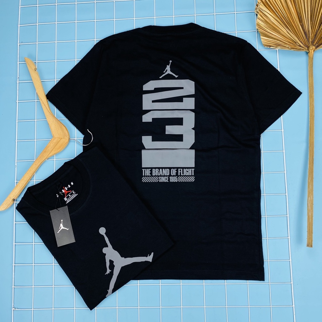 Baju T-Shrit AIR JORDAN Lengan Pendek Pria dan Wanita Combad24s Premium (SIZE LUAR) SIZE JUMBO OVER 