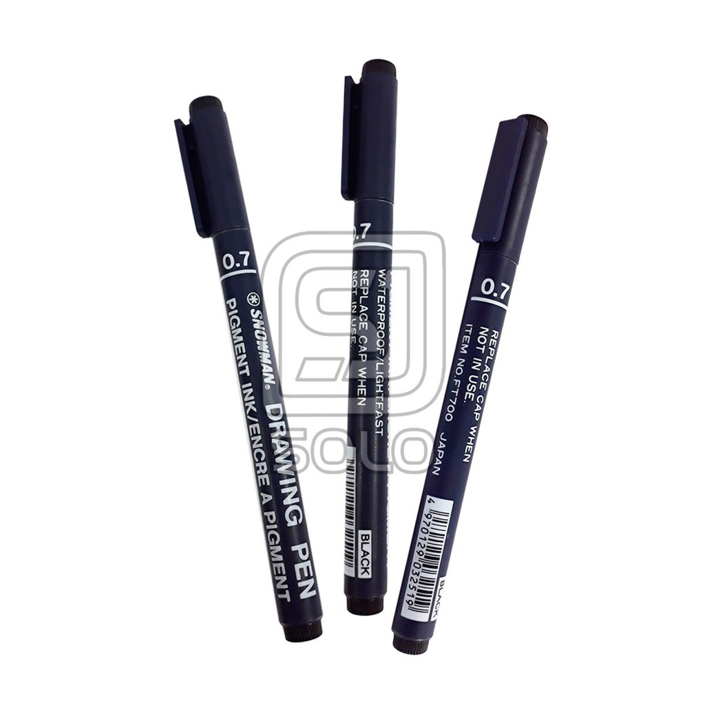 

Pulpen Pena Ballpoint SNOWMAN DRAWING PEN 0.7