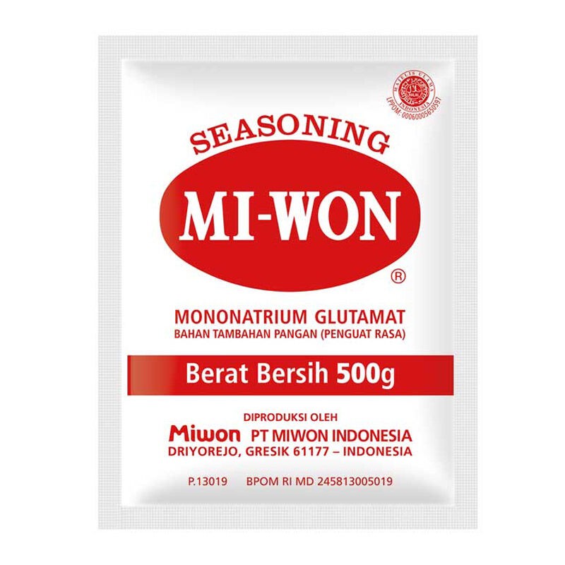 

Penyedap Rasa Miwon (Micin) 500gr