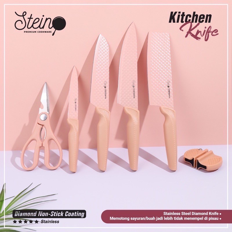 Pisau Stein - Stein Cookwear Knife - stein Knife Pisau dapur set FREE BUBBLE WRAP