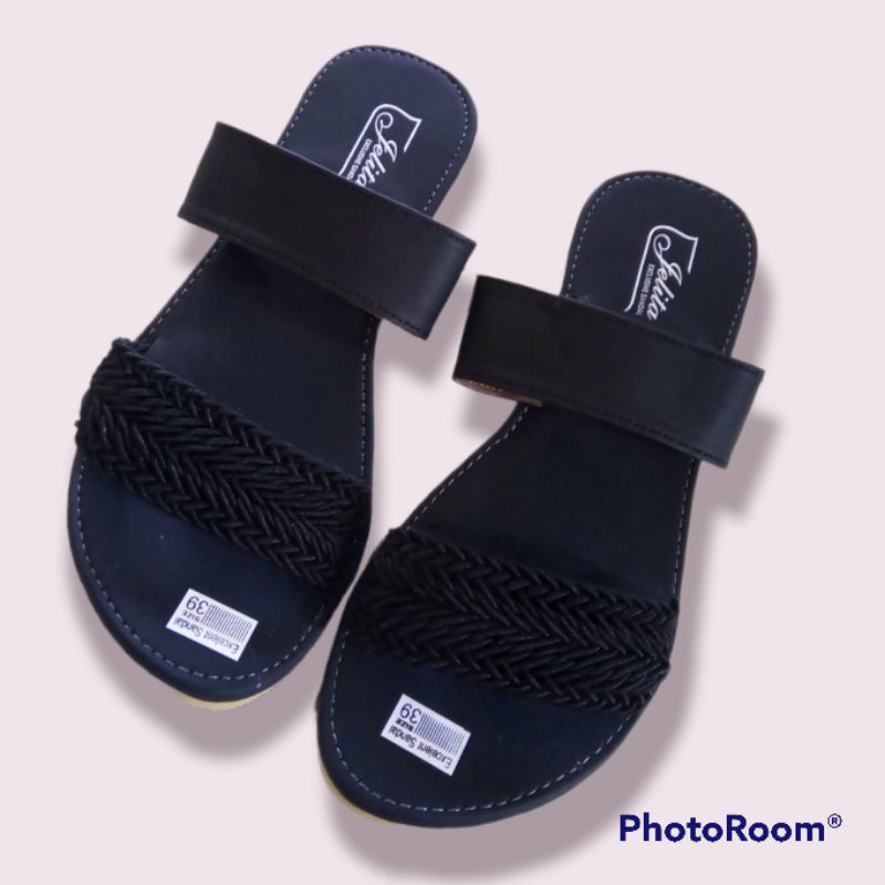 sandalTasikKaretMentah