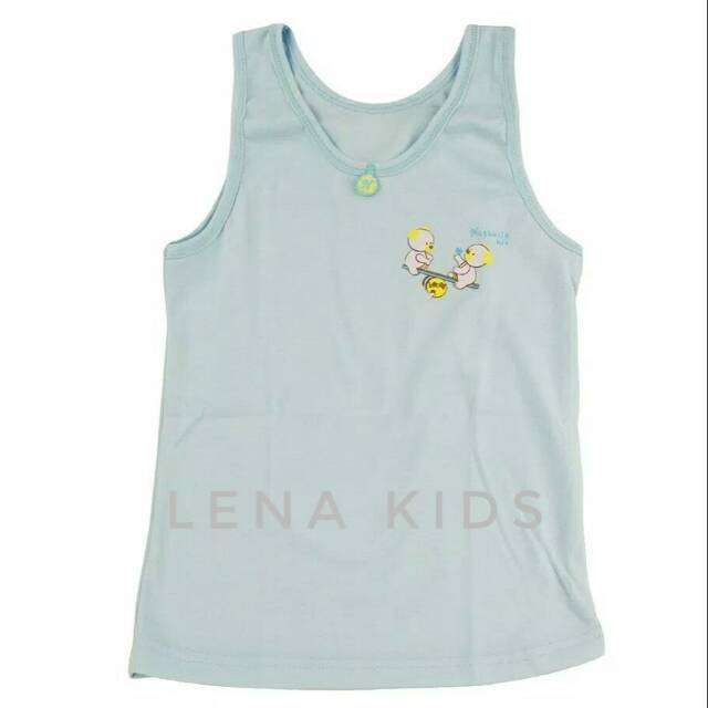 Nathalie kaos singlet anak perempuan isi 3 kaos dalam underwear tebal