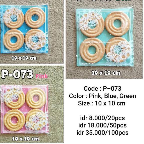 

❄MARI BELI®Plastik Kue Cookies Roti 10X10, 11X10, 18x6, 10x7 1pak = Isi 50pcs (1pak = 1 Kode & Warn