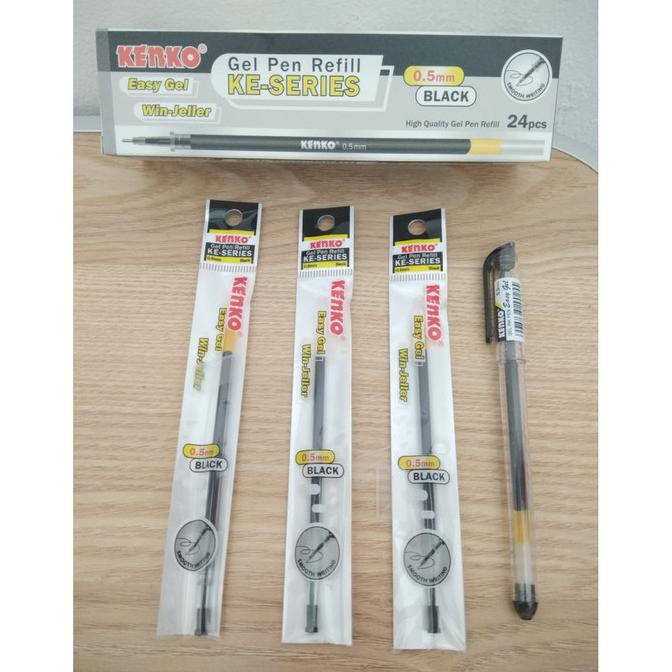 

Big Sale Isi / Refill Pulpen Kenko Easy Gel / KE Series 0.5 mm (24pcs) Big Sale