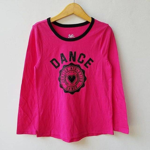 Kaos Lengan Panjang Anak Perempuan Justice Dance