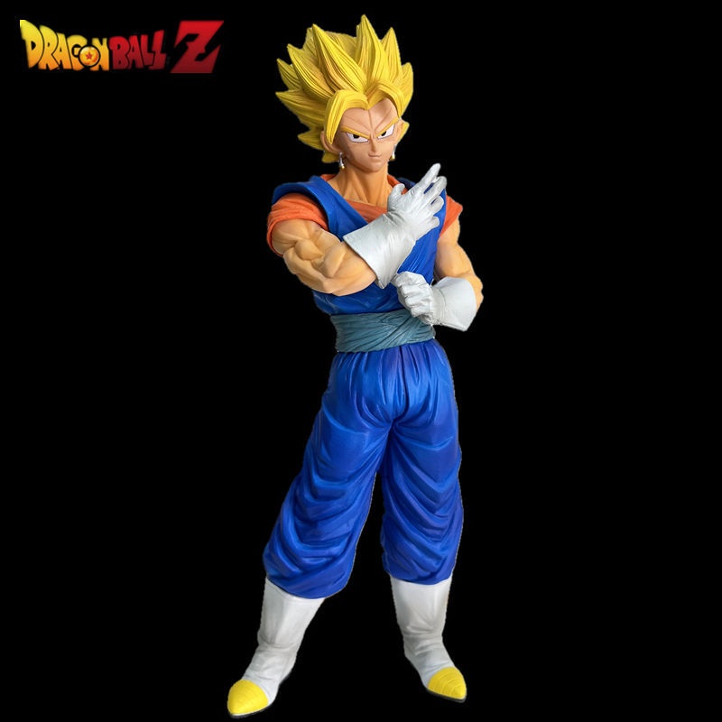 Mainan Action Figure Dragon Ball Goku Super Saiyan Vegetto Bahan PVC Ukuran 33CM Untuk Hadiah Anak