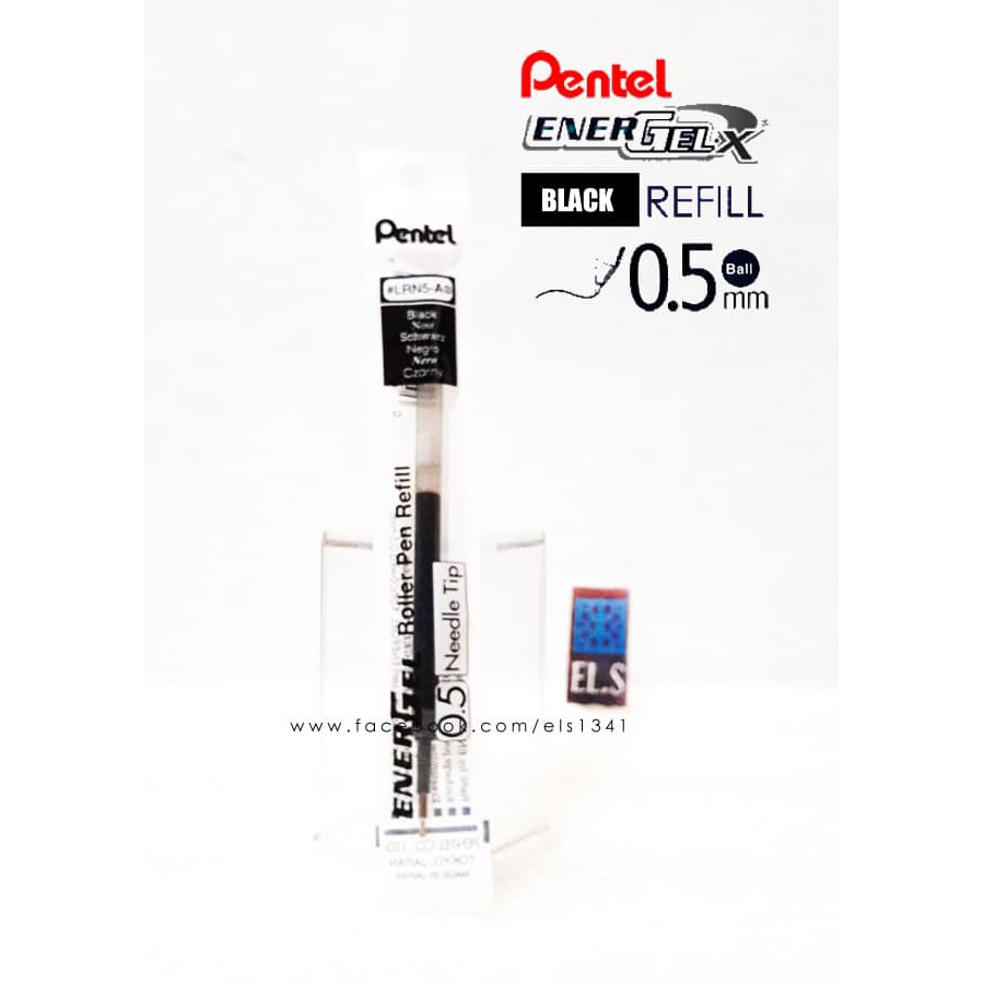 

NEW STOCK PENTEL ENERGEL X 0,5 - REFILL HITAM