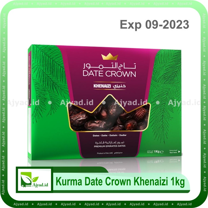 

Kurma Fresh Terbaru Date Crown Khenaizi 1 kg Asli Kurma Import