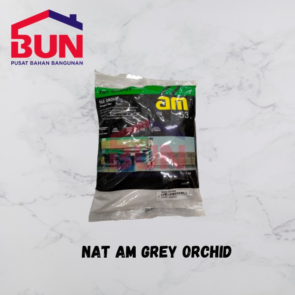 Semen Nat Keramik AM 53 / AM53 Abu / Grey Orchid