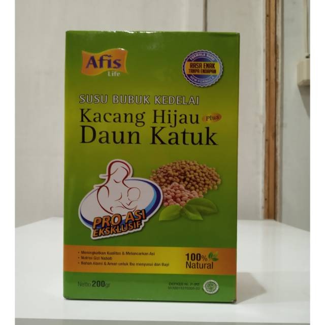 

Susu Bubuk Kedalai Kacang Hijau Daun Katuk 200gr