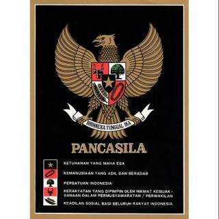 Poster Garuda Pancasila Shopee Indonesia