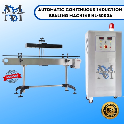 Automatic Aluminium Continuous Induction Sealing Machine HL-3000A Hualian