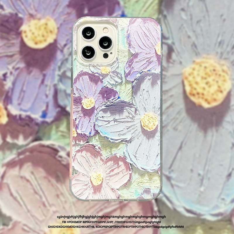 Case Motif Bunga Untuk OPPO A57 A3S A31 A5 A9 A7 A5S A12 A11K A5 A76 A33 F9 A52 A92 F11 Pro A16 A54 A74 A95 A96 A36 A39 F1S F3 F5 F7 A16 A16 Soft Case Motif Lukisan