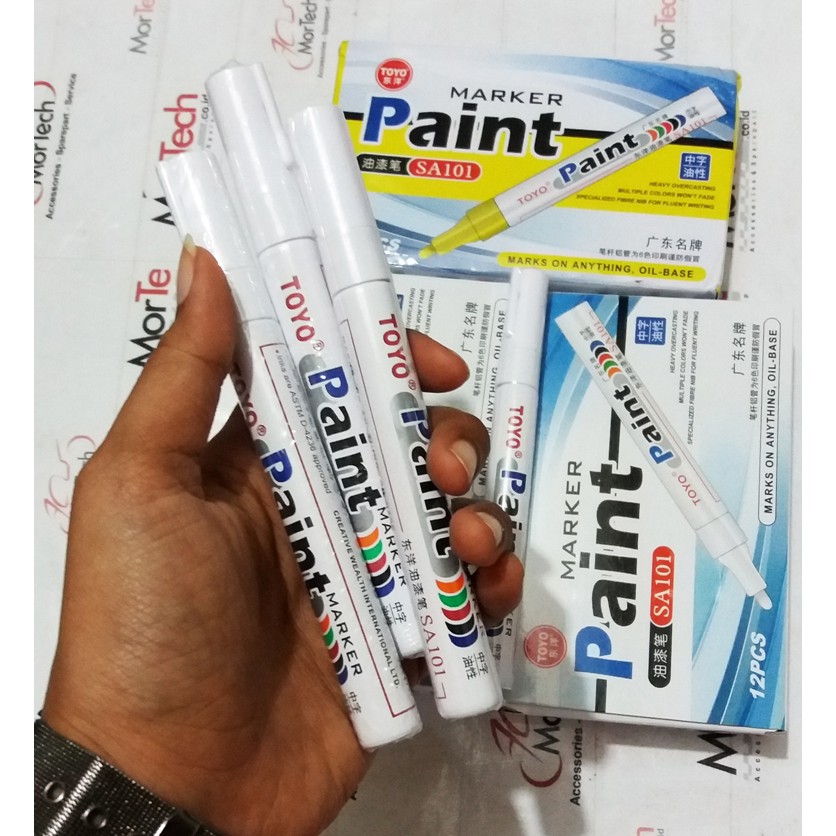 

Spidol Ban Toyo Paint Marker Toyo Spidol Toyo Motor Mobil High Quality Terlaris Nmax Aerox Vario