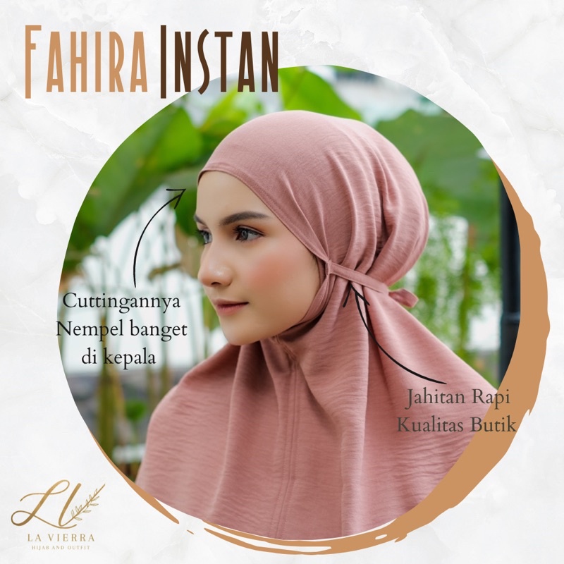 La Vierra BERGO CRINKLE SOFT AIRFLOW FAHIRA MARYAM INSTAN