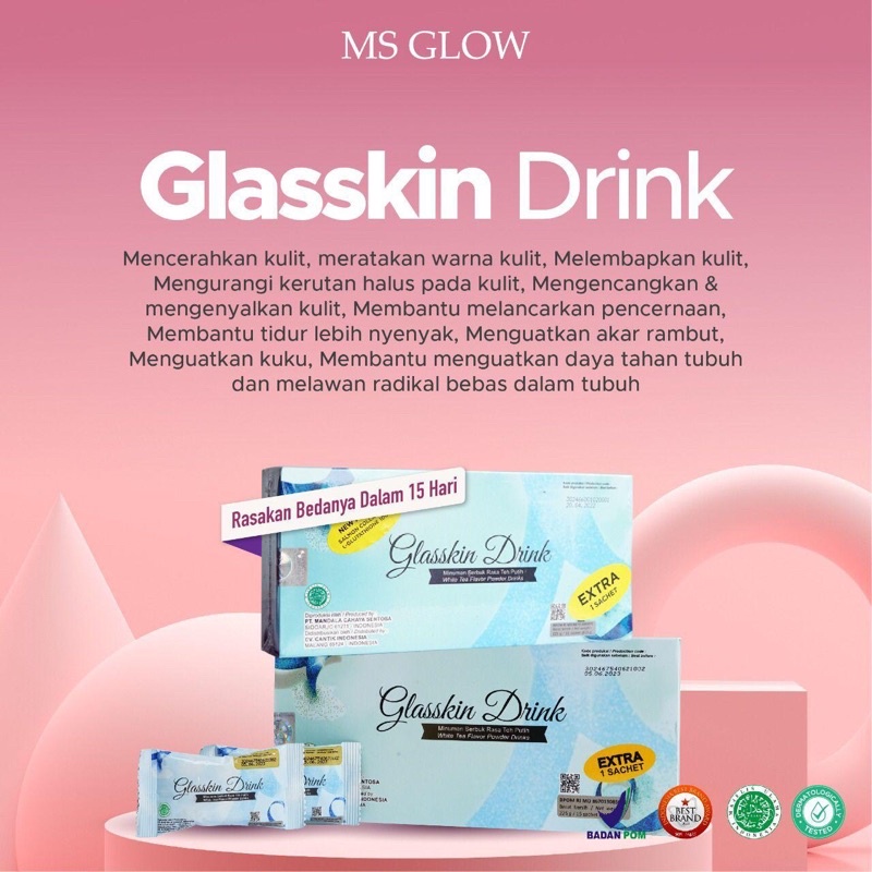 Glasskin drink ms glow