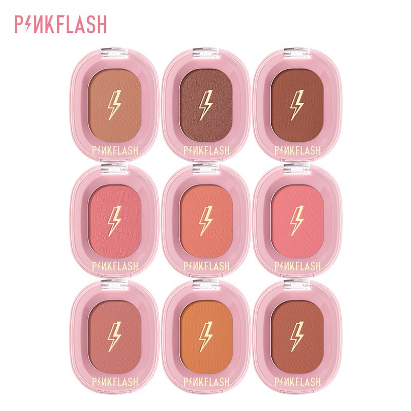 BPOM ORIGINAL PINKFLASH OHMYHONEY BLUSH ON MATTE SHIMMER CHEEK MAKEUP PF - F01