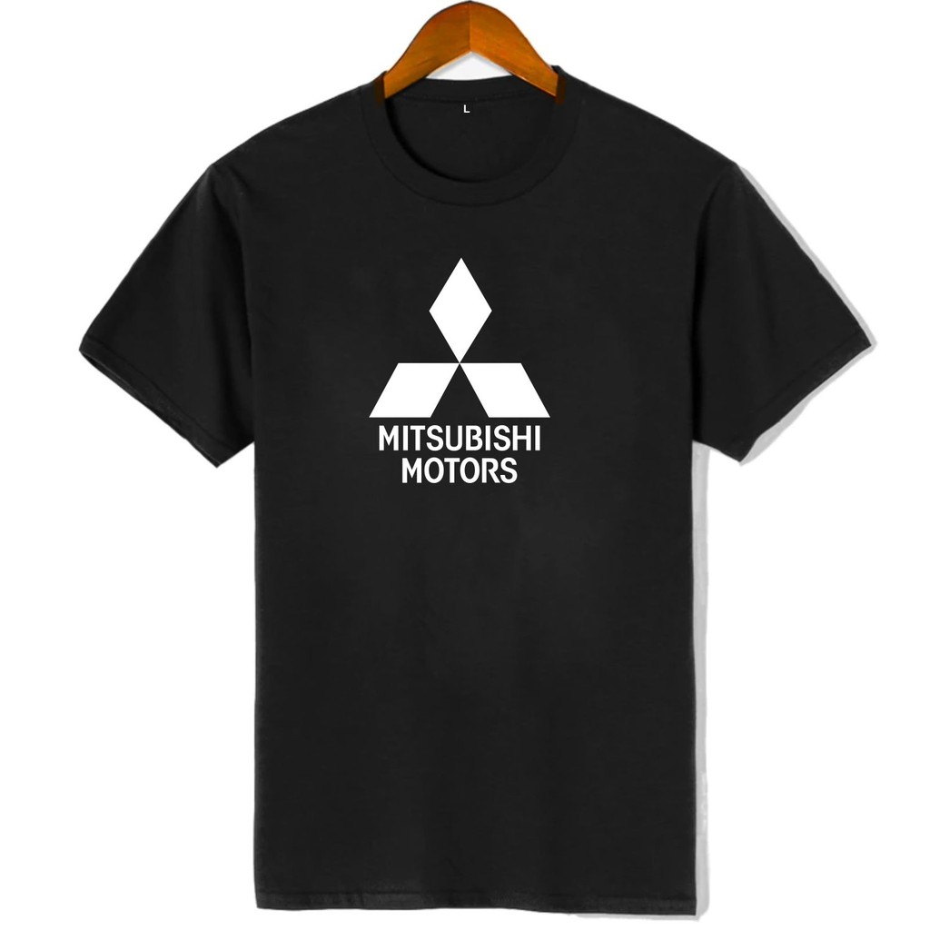 KAOS MITSUBISHI MOTORS KAOS DISTRO T-SHIRT KAOS LOGO MITSUBISHI