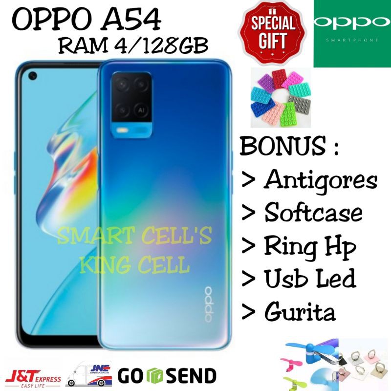 OPPO A54 RAM 4/128GB GARANSI RESMI OPPO INDONESIA | Shopee