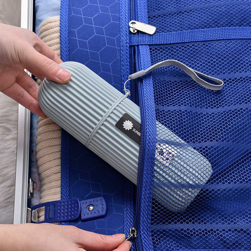 Kotak Penyimpanan Sikat Gigi Dan Pasta Gigi Portable Untuk Travel