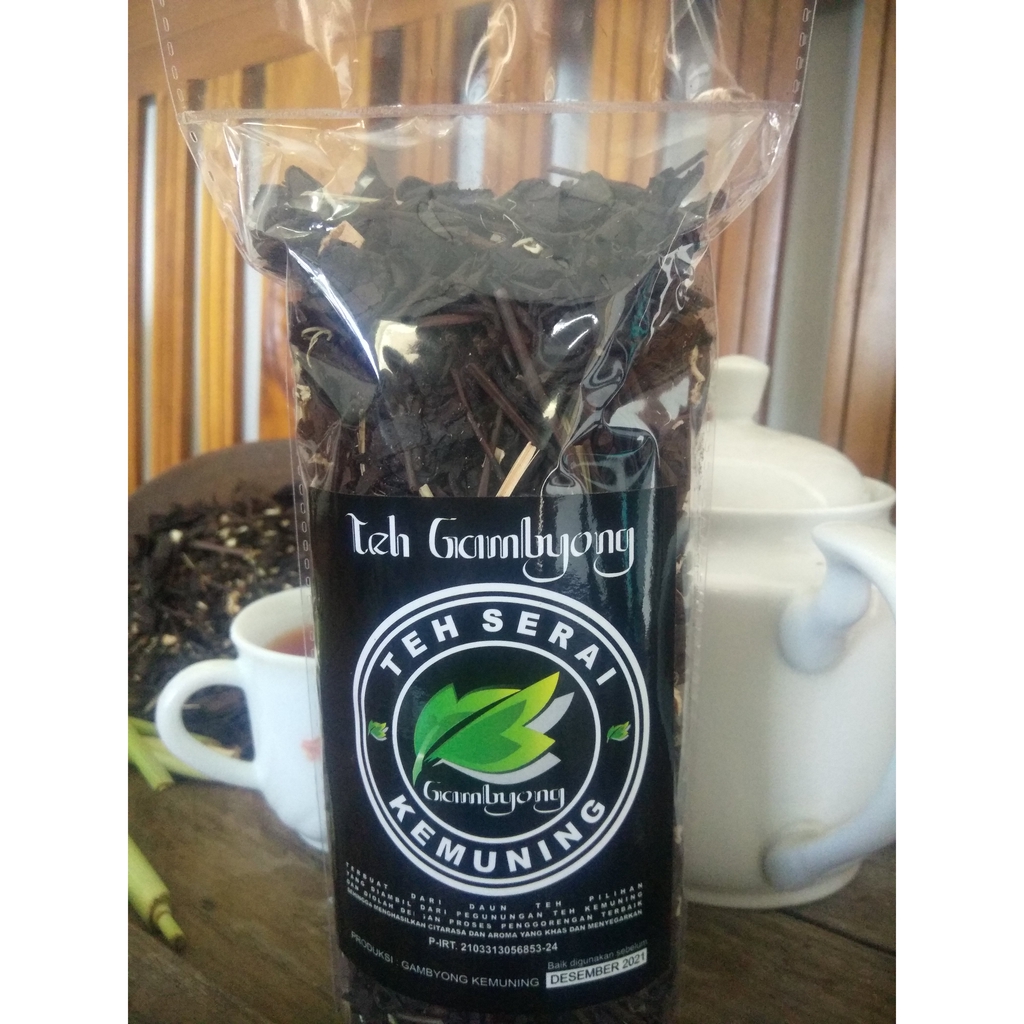 

Teh Serai Gambyong Oleh - oleh Khas Kebun Teh Kemuning Karanganyar / Solo