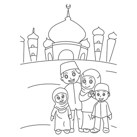 

Gambar Mewarnai Tema Islami Untuk Melatih Kecerdasan dan Kreatifitas Anak Usia Dini