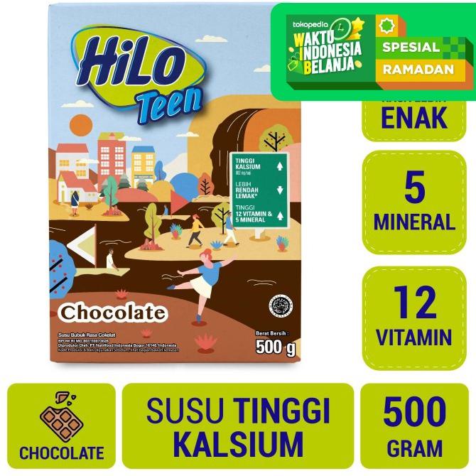 

Cuci Gudang Awal Tahun HiLo Teen Chocolate 500gr - Susu Tinggi Kalsium Diskon