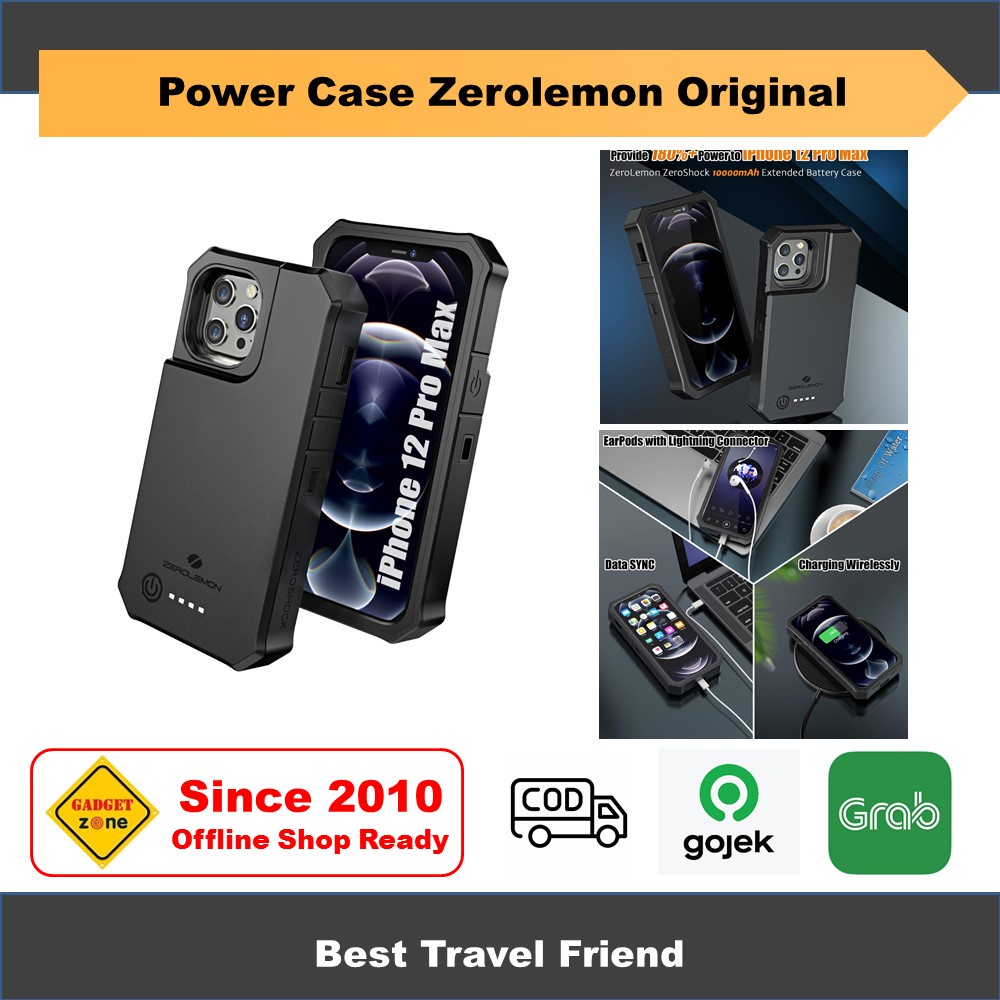 iPhone 12 Promax Zerolemon Battery Case Original