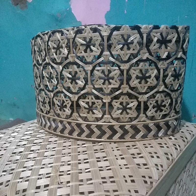 songkok anyaman bambu / peci bambu