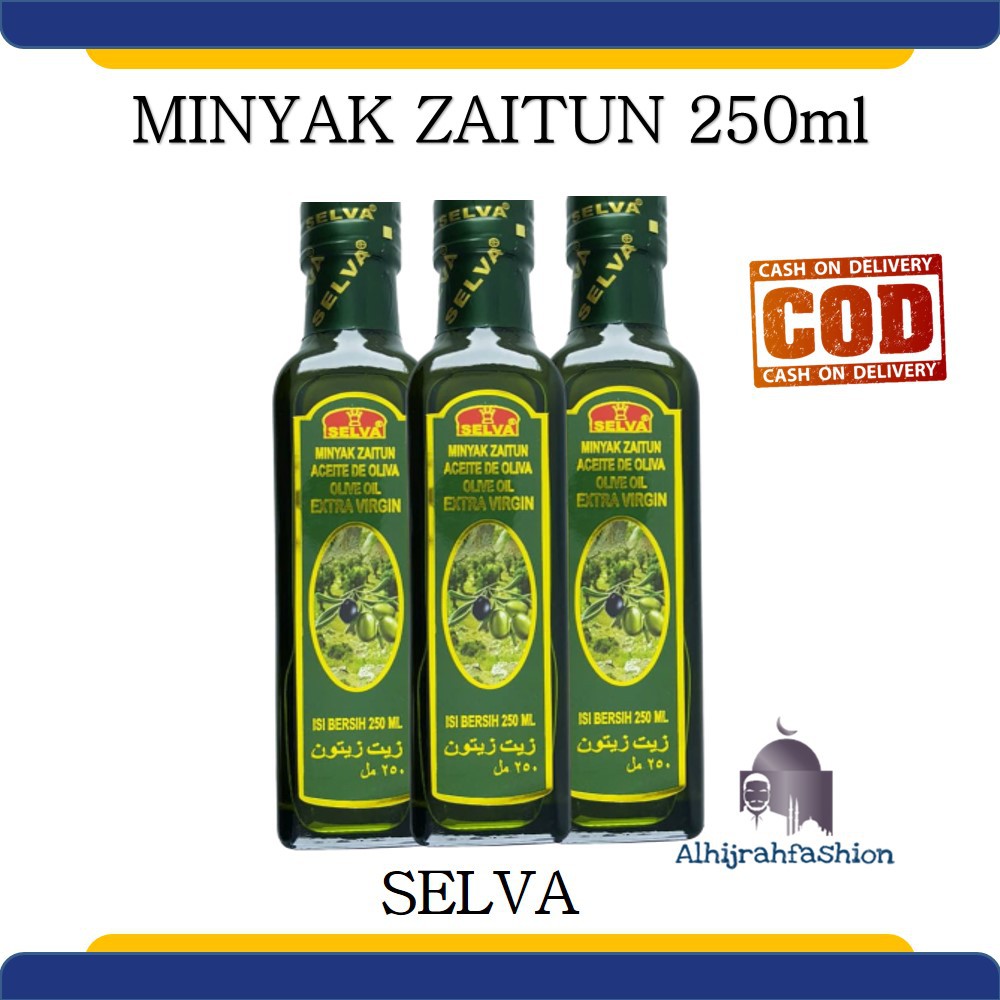 

Minyak Zaitun Extra Virgin Selva - Zaitun Selva Original 250 ml - Alhijrahfashion