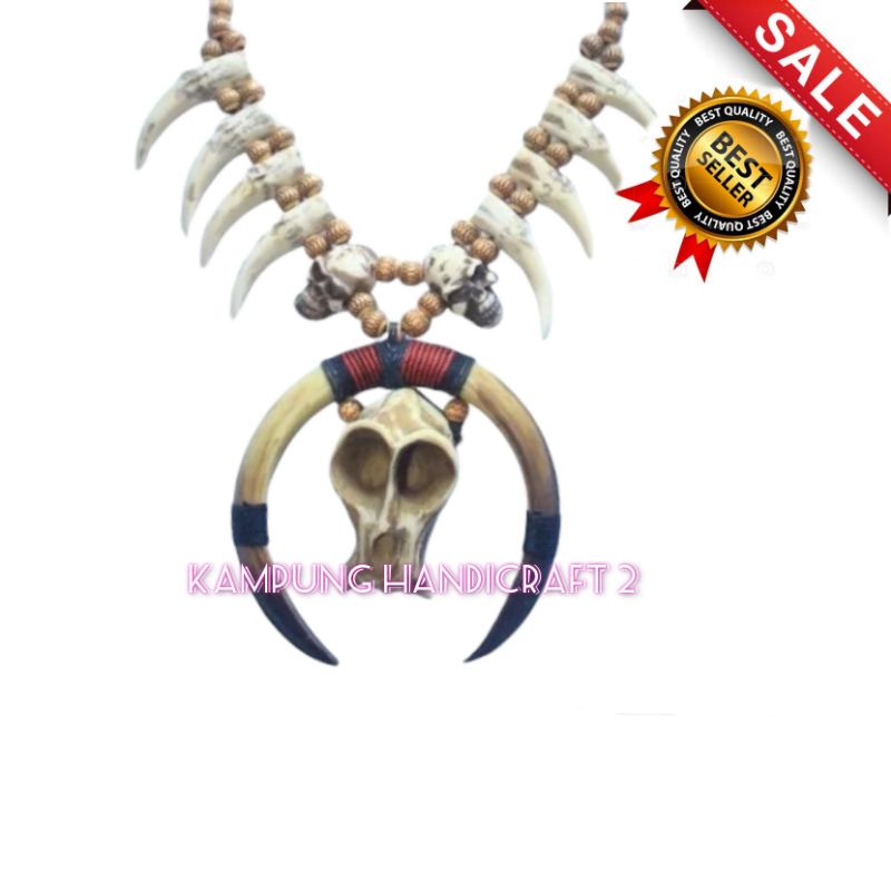 KALUNG TARING BABI KHAS DAYAK