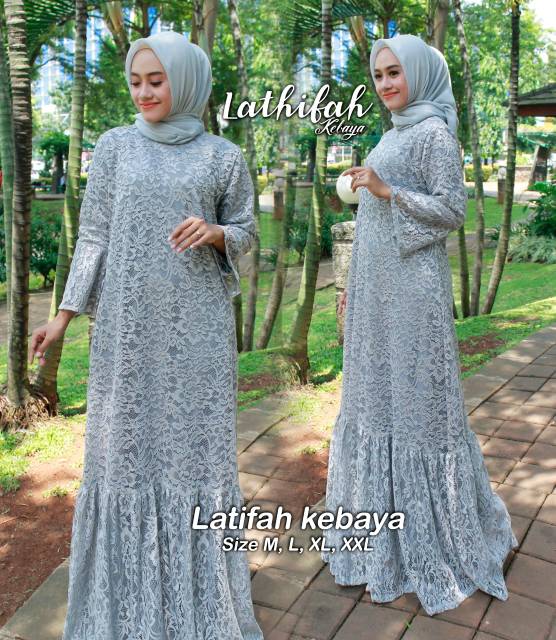 KEBAYA GAMIS BROKAT/KEBAYA GAMIS BROKAT DRESS/GAMIS BROKAT PESTA/