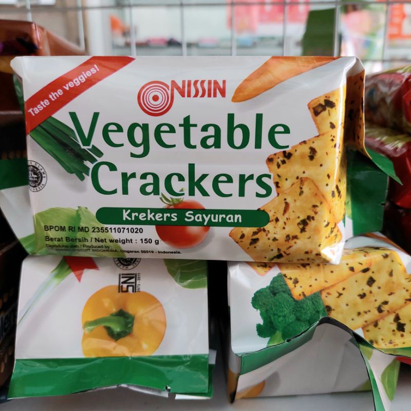 

NISSIN VEGETABLE CRACKERS SAYURAN