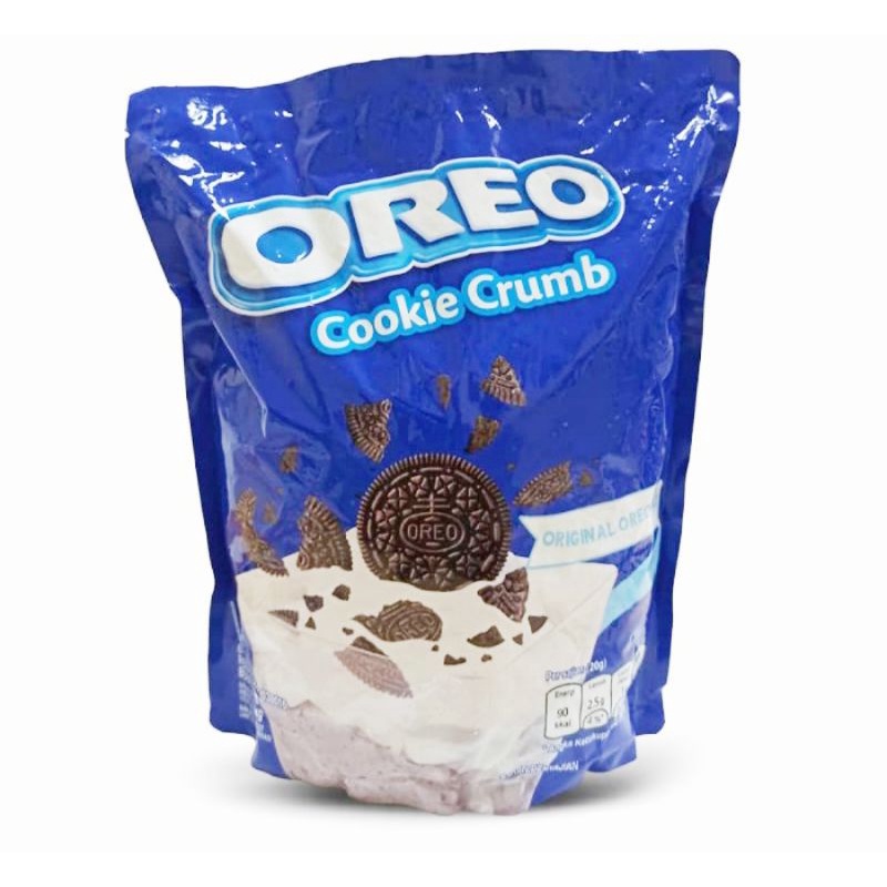 

Cookie Crumb 1kg Oreo kasar kemasan asli