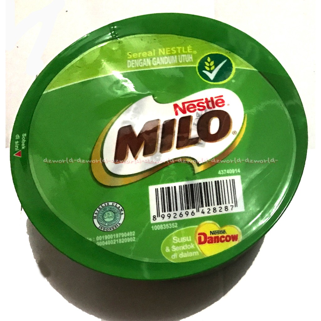 

Nestle Milo Sereal Dengan Gandum Utuh Cereal Rasa Coklat Kemasan Cup 20gr