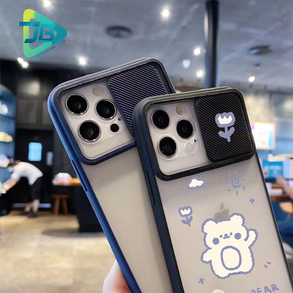 SOFTCASE SLINGCASE SLIDE PELINDUNG KAMERA CUTE SAMSUNG OPPO VIVO REALME IPHONE XIAOMI ALL TYPE JB5143