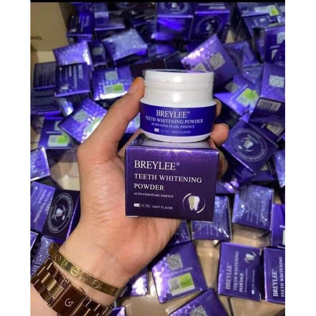 BREYLEE Teeth Whitening Powder &amp; Pen - Mencerahkan Gigi